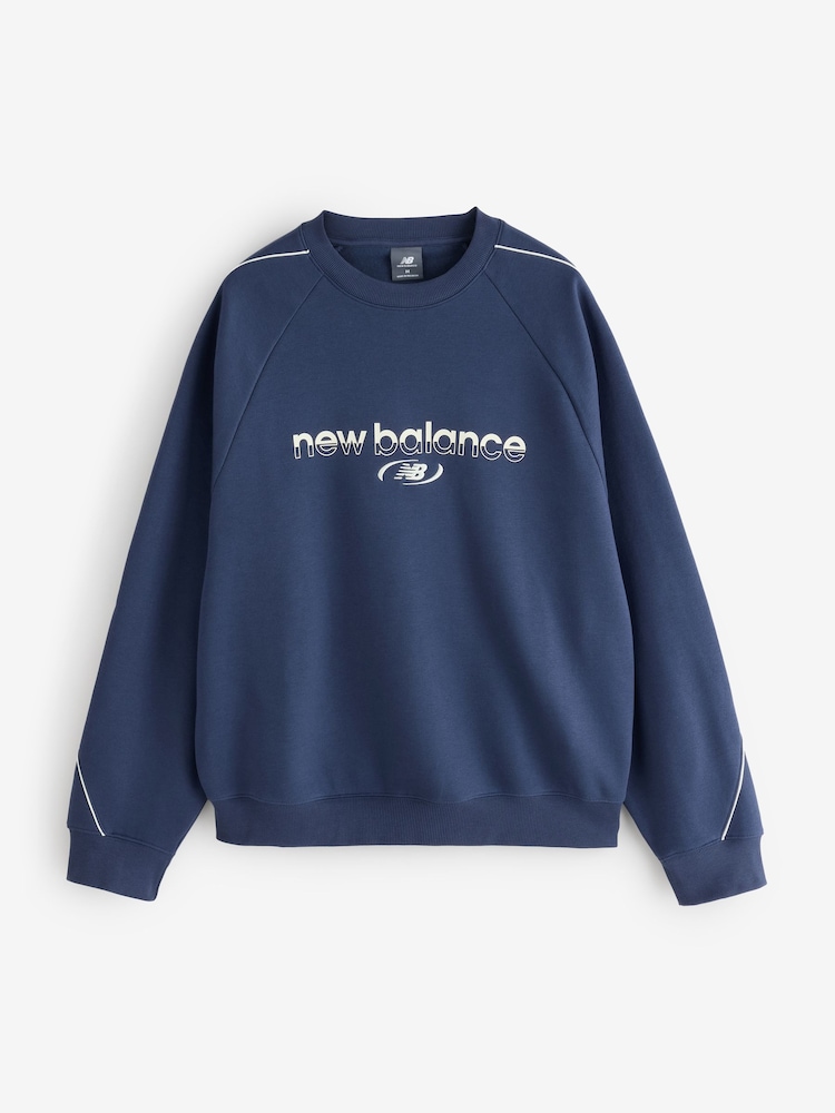 New Balance Trackside Fleece Pyöreä kaula-aukko -collegepaita - Kuva 1 / 1