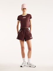 New Balance Brown Trackside Ringer T-Shirt - Image 3 of 10