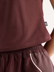 New Balance Brown Trackside Ringer T-Shirt - Image 5 of 10