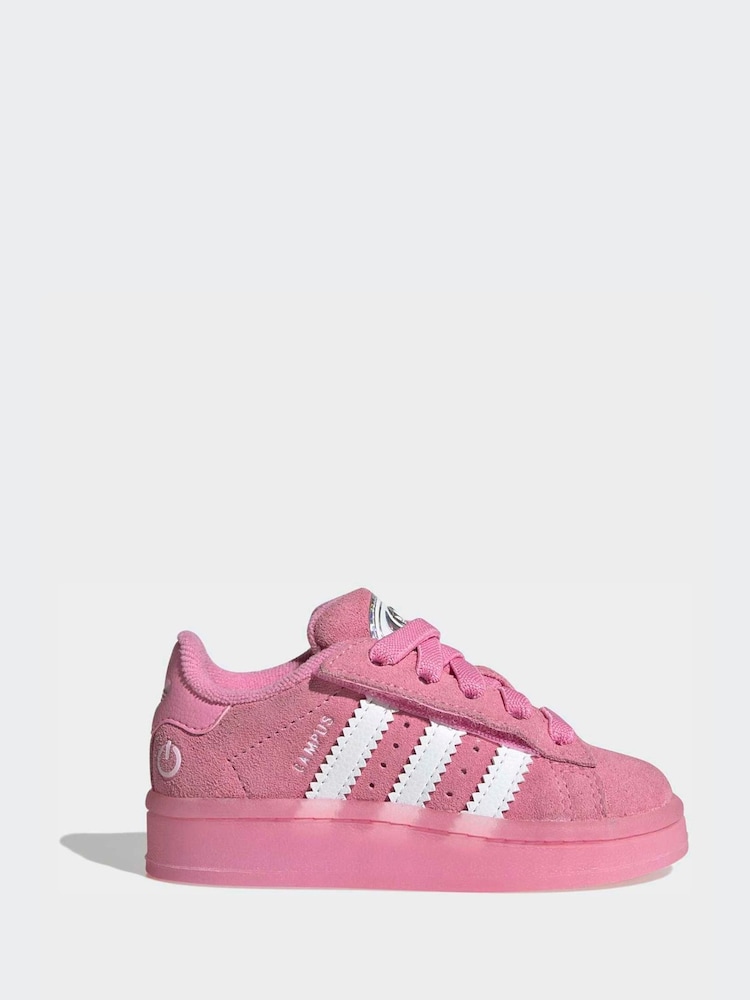 adidas Originals Pink Campus 00S Led Lights Comfort Closure Elastic Lace Shoes - Image 1 of 10 adidas Originals Pink Campus 00S Led Lights Comfort Closure Elastic Lace Shoes - Image 1 of 10