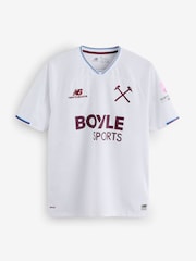 New Balance Cream West Ham United 26/27 Away Short Sleeve Jersey - Image 1 of 1