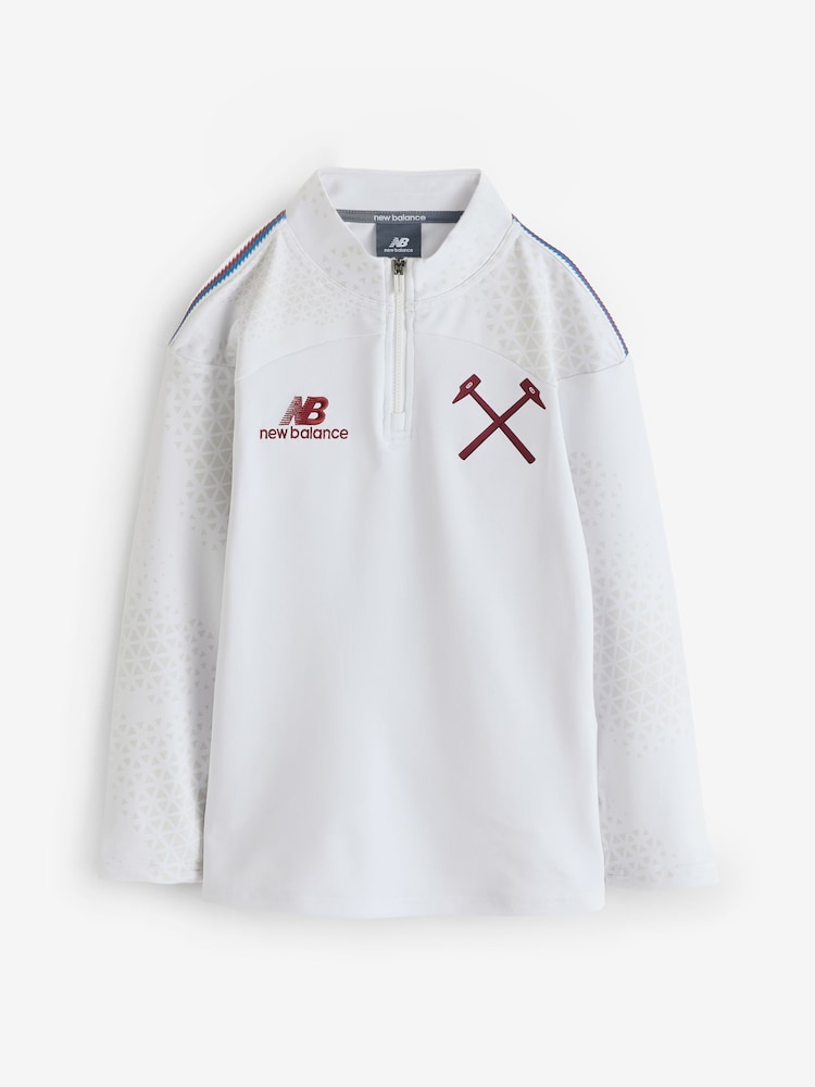 New Balance Black West Ham United 26/27 Midlayer Youth - Image 1 of 1 New Balance Black West Ham United 26/27 Midlayer Youth - Image 1 of 1