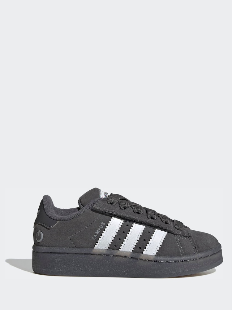 adidas Originals Grey Campus 00S Led Lights Comfort Closure Elastic Lace Shoes - Image 1 of 9