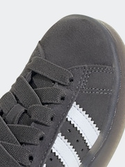 adidas Originals Grey Campus 00S Led Lights Comfort Closure Elastic Lace Shoes - Image 8 of 9