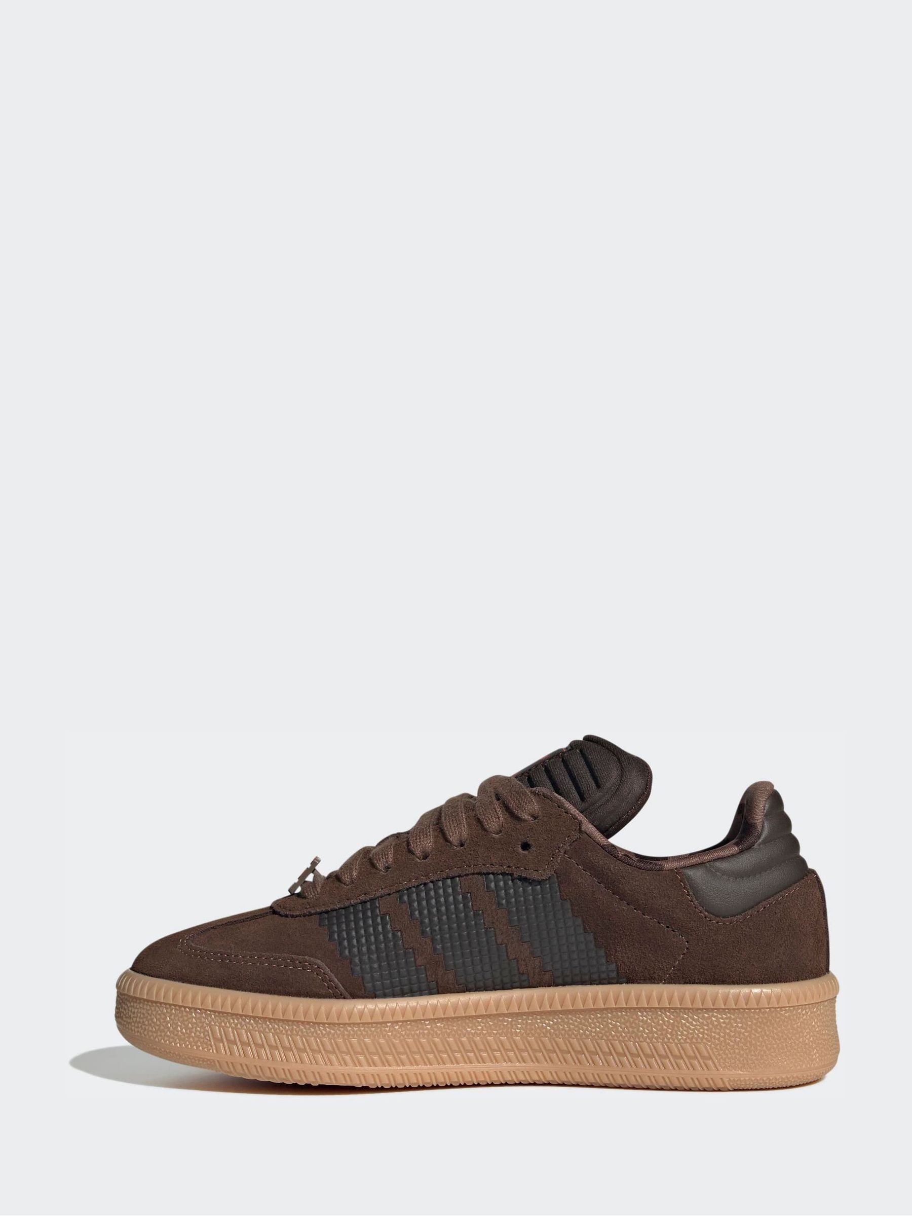 Buy adidas Originals Brown Samba Xlg X Minecraft Shoes from Next