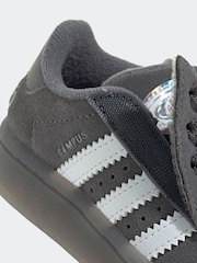 adidas Originals Grey Campus 00S Led Lights Comfort Closure Elastic Lace Shoes - Image 10 of 11