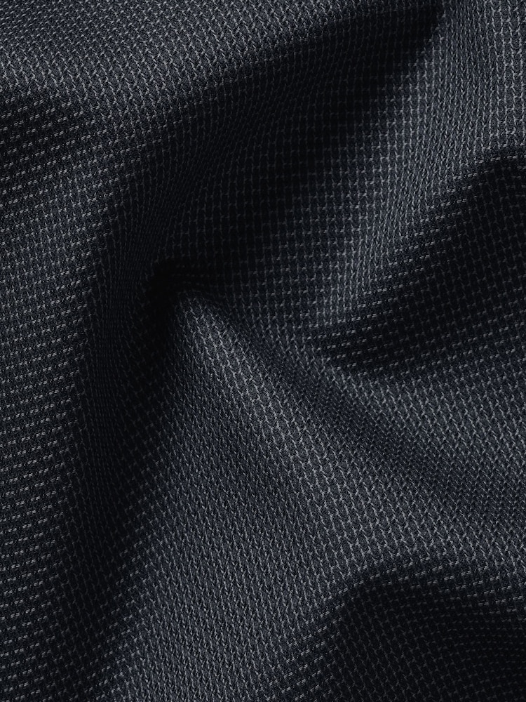 Charles Tyrwhitt Black Non-Iron Stretch Texture Shirt - Image 7 of 7