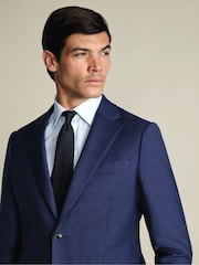 Charles Tyrwhitt Sky Blue Non-Iron Twill Stripe Shirt - Image 4 of 8