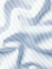 Charles Tyrwhitt Sky Blue Non-Iron Twill Stripe Shirt - Image 8 of 8