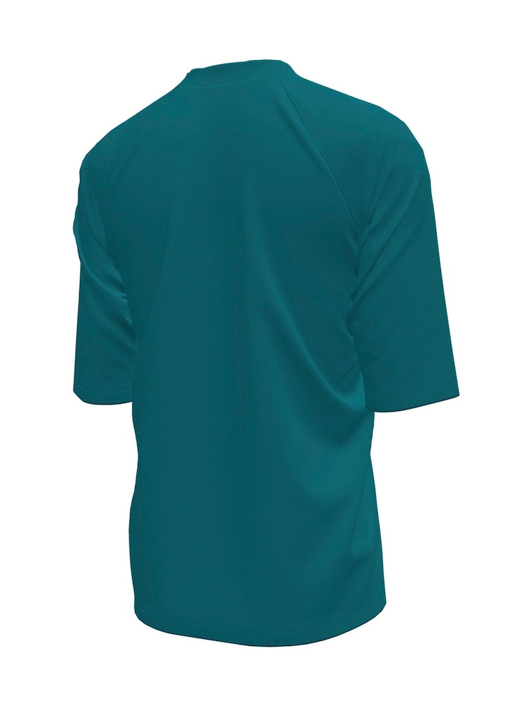 Nike Energy Green Sun Safe Hydroguard Short Sleeve Rash Vest - Image 2 of 3