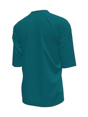 Nike Energy Green Sun Safe Hydroguard Short Sleeve Rash Vest - Image 6 of 7
