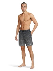 Nike Black 7" Swim Shorts - Image 1 of 7