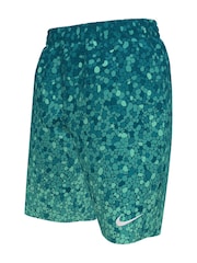 Nike Green 7" Swim Shorts - Image 1 of 3