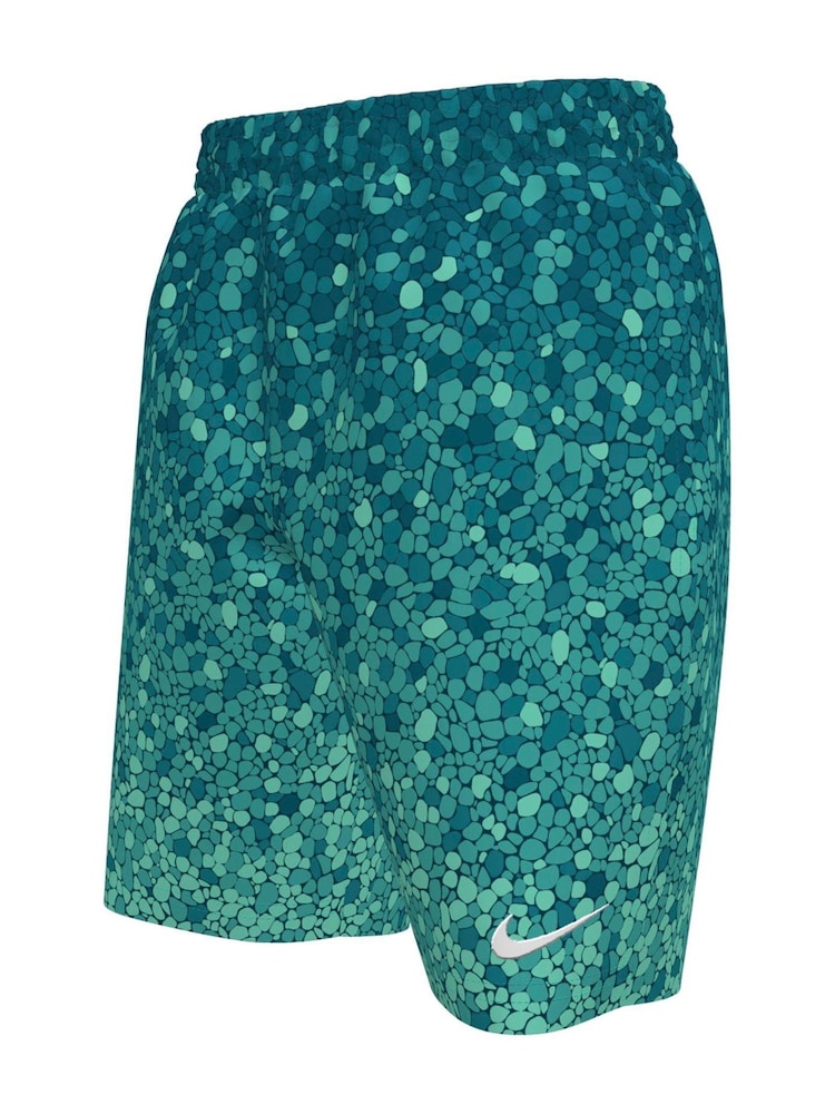 Nike Green 7" Swim Shorts - Image 1 of 3