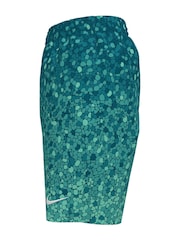 Nike Green 7" Swim Shorts - Image 2 of 3