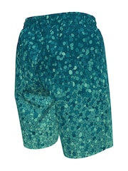 Nike Green 7" Swim Shorts - Image 3 of 3