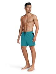 Nike Green 5 Inch Contend Solid Essential 5" Volley Swim Shorts - Image 1 of 7