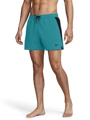 Nike Green 5 Inch Contend Solid Essential 5" Volley Swim Shorts - Image 2 of 7