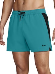 Nike Green 5 Inch Contend Solid Essential 5" Volley Swim Shorts - Image 3 of 7