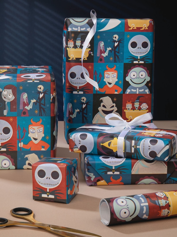 Hallmark 3 x 2m Nightmare Before Christmas Wrapping Paper - Image 1 of 6