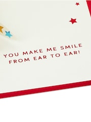 Hallmark Red 3D Pop-Up Disney Mickey Mouse Card - Image 6 of 6