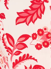 Adrianna Papell Print Tie Front Romper - Imagen 6 de 6