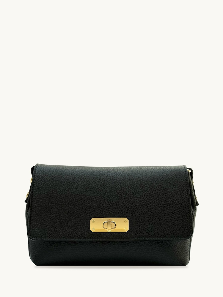 Apatchy Black The Maisie Midi Leather Bag - Image 2 of 6 Apatchy Black The Maisie Midi Leather Bag - Image 2 of 6