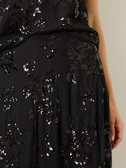 FatFace Pia Sequin Midi Skirt - Bild 4 von 8
