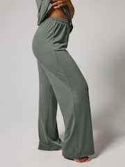 LOVALL Green Soft Touch Wide Leg Lounge Set - Image 5 of 6