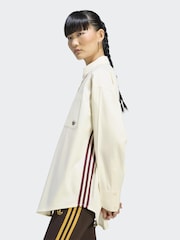 Білий - adidas Originals 3 Stripe Shirt - Image 5 of 5