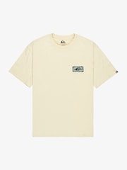 Quiksilver White Serenity Splash Backprint Graphic Short Sleeve Logo T-Shirt - Image 7 of 8