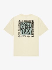 Quiksilver White Serenity Splash Backprint Graphic Short Sleeve Logo T-Shirt - Image 8 of 8