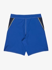 כחול  - Quiksilver Surfsilk Clicker 20" Logo Swim Shorts - תמונה 8 מתוך 8