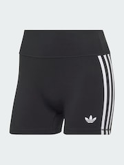 adidas Originals Black/White Training Sport Superstar Shorts - Image 5 of 6