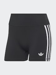 adidas Originals Black/White Training Sport Superstar Shorts - Image 6 of 6