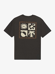 Quiksilver EVO Blossom Of Peace Backprint Graphic Short Sleeve T-Shirt - Imaginea 8 din 8