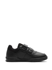 Kickers Black Mervan Lo Strap Trainers - Image 1 of 8