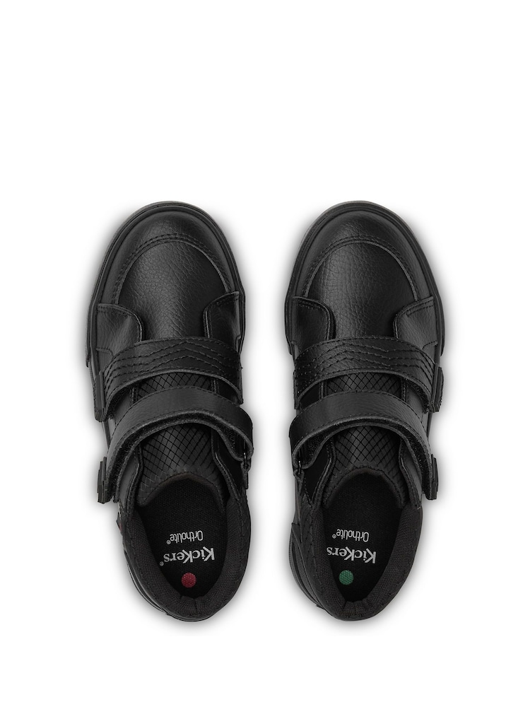 Kickers Black Tovni Reflective Trainers - Image 1 of 4