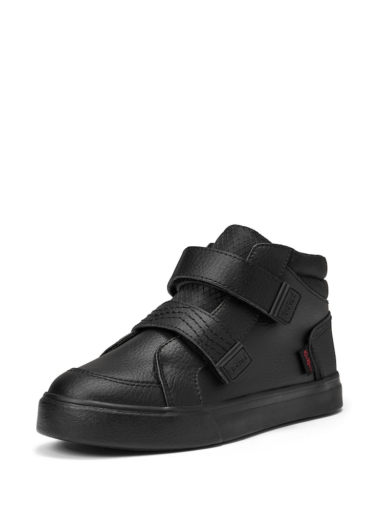 Kickers Black Tovni Reflective Trainers - Image 2 of 4