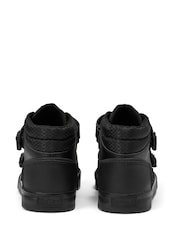 Kickers Black Tovni Reflective Trainers - Image 3 of 4