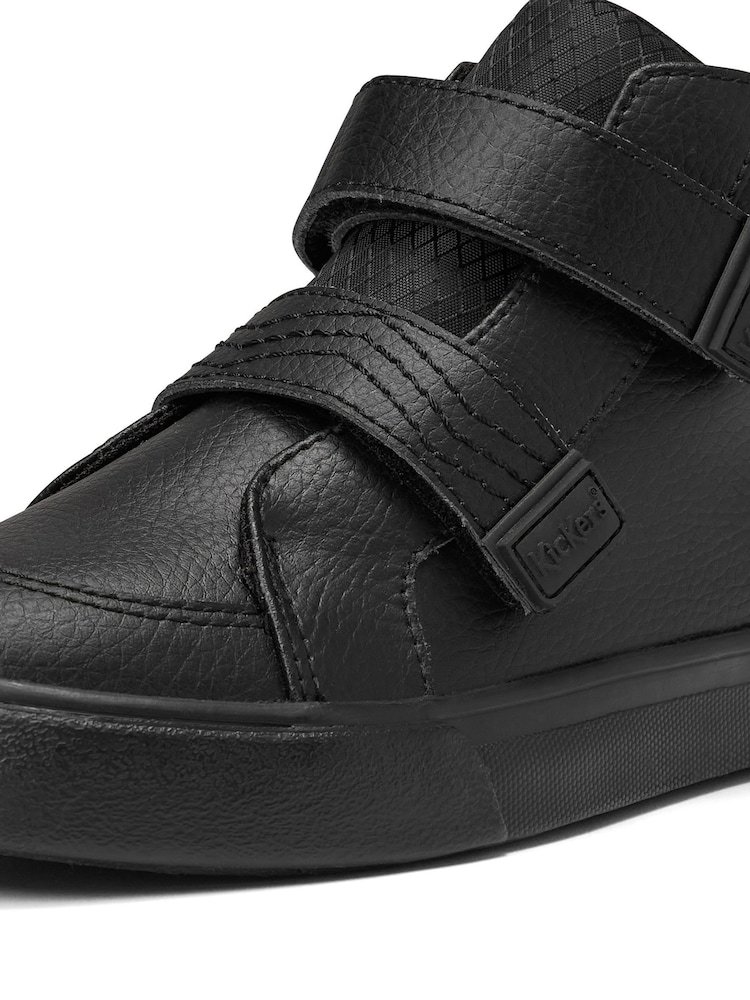 Kickers Black Tovni Reflective Trainers - Image 4 of 4