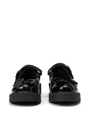 Kickers Black Kori Mary Jane Ribbon Patent Shoes - Image 3 of 6