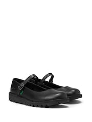 Kickers Black Kick Mary Jane Shoes - Image 1 of 6