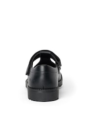 Kickers Black Kick Mary Jane Bow Youth Shoes - Image 3 of 8