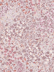 Graham & Brown Pink Painterly Flora A4 Wallpaper Sample - Image 2 of 3