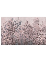 Graham & Brown Blush Forest in Bloom Fixed Size A4 Mural Sample - Image 2 of 2
