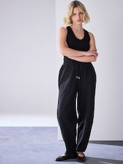 Black Thick Strap Vest Top - Image 4 of 5