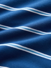 Navy Blue Stripe Thin Strap Pinny Vest - Image 7 of 8