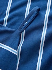 Navy Blue Stripe Thin Strap Pinny Vest - Image 8 of 8