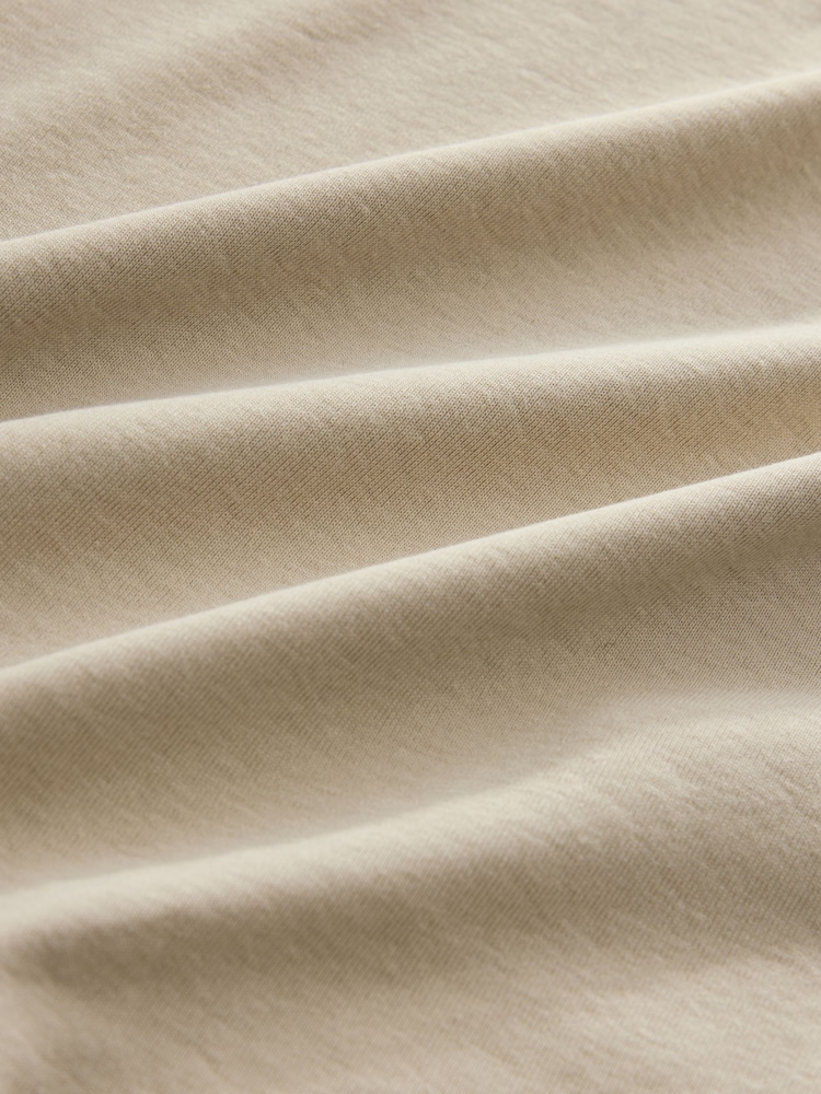 Oatmeal Neutral Thick Strap Vest Top - Image 3 of 3